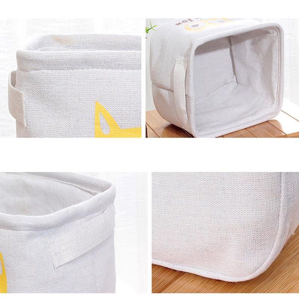 deskfoldable storage basket canvas fabric waterproof organizer with handles sundries organizer for cosmetic storage baskets bbyeix
deskfoldable storage basket canvas fabric waterproof organizer with handles sundries organizer for cosmetic storage baskets bbyeix