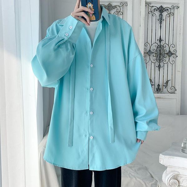 men's casual shirts men harajuku shirt 2022 spring summer man streetwear solid long sleeve male vintage korean fashions clothes, White;black
men's casual shirts men harajuku shirt 2022 spring summer man streetwear solid long sleeve male vintage korean fashions clothes, White;black