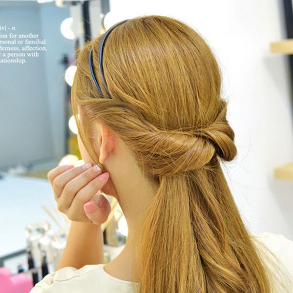 double root hair hoop head band adjusted multivariate hair clips hoop elastic rubber bands ring hair styling tools braider h wmtaci, Black;brown
double root hair hoop head band adjusted multivariate hair clips hoop elastic rubber bands ring hair styling tools braider h wmtaci, Black;brown