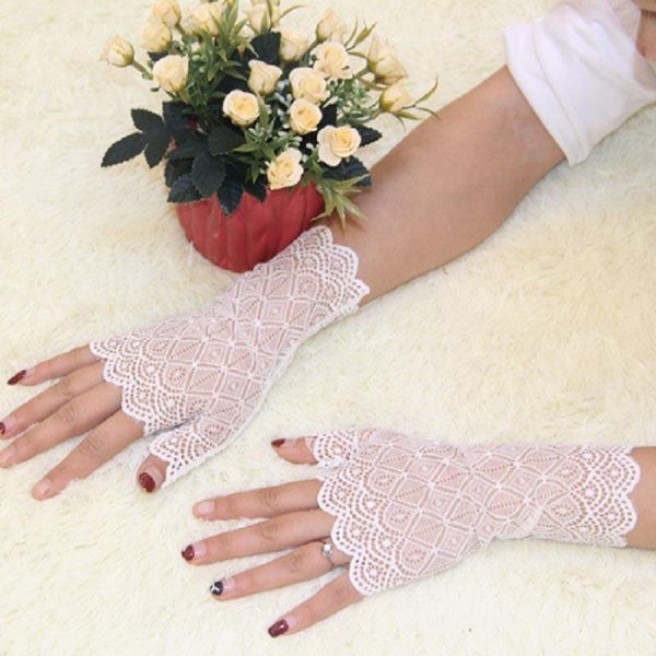 white lace bridal gloves black elegant fingerless gloves for wedding women party accessories bridesmaid prom gloves h jllxiz
white lace bridal gloves black elegant fingerless gloves for wedding women party accessories bridesmaid prom gloves h jllxiz