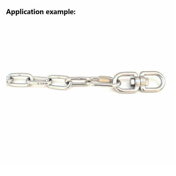5pcs stainless steel 8 shape rotary buckle safety climbing swivel ring hook eye to eye connectors carabiner clasp m4 qylxxx
5pcs stainless steel 8 shape rotary buckle safety climbing swivel ring hook eye to eye connectors carabiner clasp m4 qylxxx
