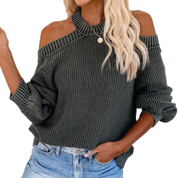 women 2020 new arrival sweaters fashion halter neck backless strapless sweaters womens casual clothing, White;black
women 2020 new arrival sweaters fashion halter neck backless strapless sweaters womens casual clothing, White;black