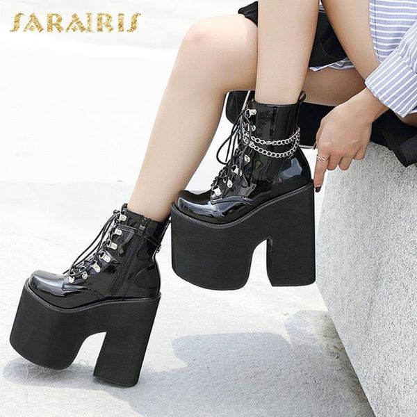 boots lapolaka 2021 fashion thick high heels ankle women shoes zip up chain platform fetish transgender shoes1, Black
boots lapolaka 2021 fashion thick high heels ankle women shoes zip up chain platform fetish transgender shoes1, Black