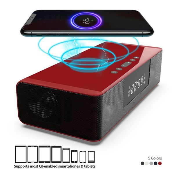 portable speakers bluetooth speaker fm radio dual alarm clock/ & nfc usb charger/ wireless charging
portable speakers bluetooth speaker fm radio dual alarm clock/ & nfc usb charger/ wireless charging
