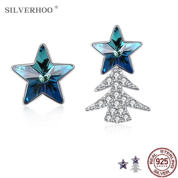 dangle & chandelier silverhoo 925 sterling silver drop earrings for women asymmetric christmas tree and pentagram blue crystal trend 2021
dangle & chandelier silverhoo 925 sterling silver drop earrings for women asymmetric christmas tree and pentagram blue crystal trend 2021