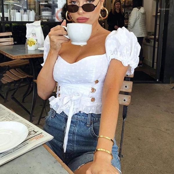 summer elegant blouse shirt women 2019 female retro white v-neck with bubble short sleeve wooden ear blouse shirt women1
summer elegant blouse shirt women 2019 female retro white v-neck with bubble short sleeve wooden ear blouse shirt women1