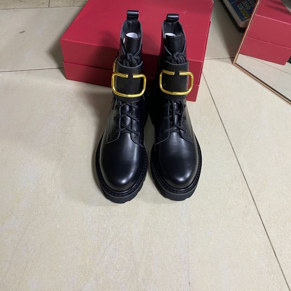 european roman style classic women's short boots, made of leather, lace up and buckle, simple and comfortable, versatile ar, Black
european roman style classic women's short boots, made of leather, lace up and buckle, simple and comfortable, versatile ar, Black