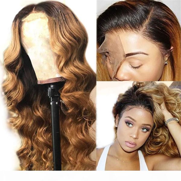 1b27 ombre brazilian 360 lace frontal human hair wigs with baby hair body wave remy pre plucked for women, Black;brown
1b27 ombre brazilian 360 lace frontal human hair wigs with baby hair body wave remy pre plucked for women, Black;brown