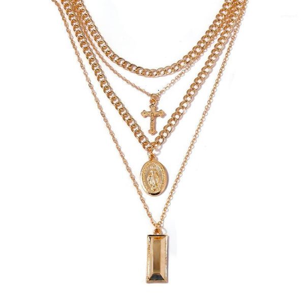 chokers bohemian choker fashion geometry virgin cross pendant necklace vintage charm link chain women clavicle beach party jewelry1, Golden;silver
chokers bohemian choker fashion geometry virgin cross pendant necklace vintage charm link chain women clavicle beach party jewelry1, Golden;silver