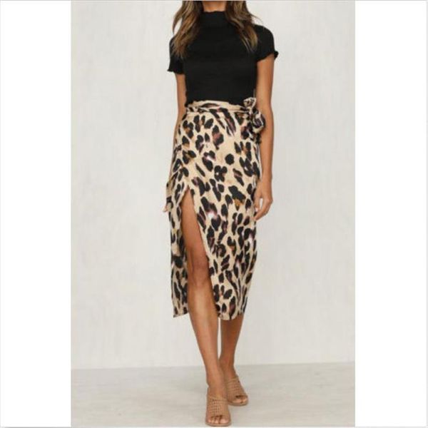 women skirt leopard printed high waist polyester new ladies open fork summer bnadage wears joker casual summer, Black
women skirt leopard printed high waist polyester new ladies open fork summer bnadage wears joker casual summer, Black