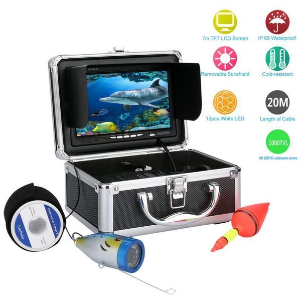 20m/30m/50m 1000tvl underwater fishing video camera kit 12 pcs white led with 7 inch color monitor fish finder for ice/river/sea1
20m/30m/50m 1000tvl underwater fishing video camera kit 12 pcs white led with 7 inch color monitor fish finder for ice/river/sea1