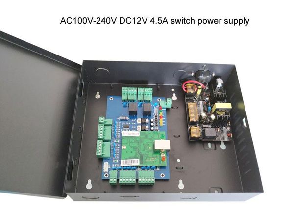 two door access control panel access control board tcp/ip system with power supply 110v/220v sn:l02_set 
two door access control panel access control board tcp/ip system with power supply 110v/220v sn:l02_set