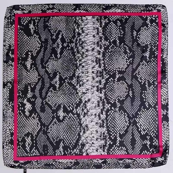 women silk scarf black white contrast color snake printed satin square scarves shawls chiffon hijab bandana bag scarf t200429, Blue;gray
women silk scarf black white contrast color snake printed satin square scarves shawls chiffon hijab bandana bag scarf t200429, Blue;gray