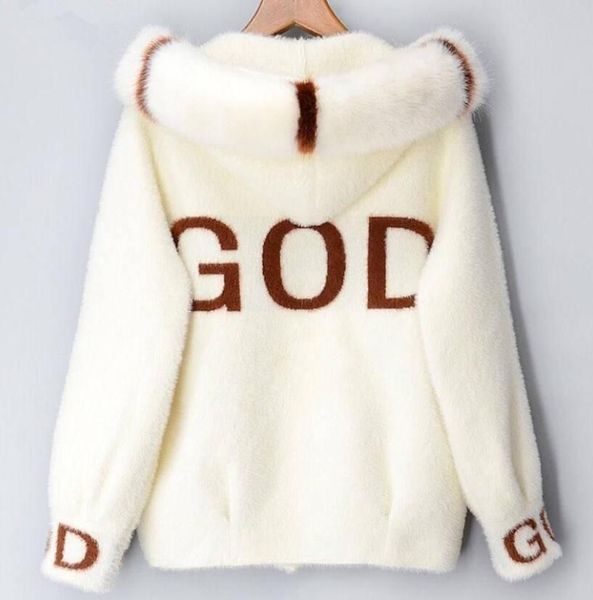 autumn and winter new women's mink fleece hooded fur collar coat coat long fur mink fleece coat hoode cardigan loose version, Black
autumn and winter new women's mink fleece hooded fur collar coat coat long fur mink fleece coat hoode cardigan loose version, Black