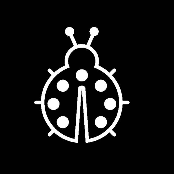 8.9cm*10.6cm ladybug flower bug cute car sticker vinyl decal black/silver c19-0154
8.9cm*10.6cm ladybug flower bug cute car sticker vinyl decal black/silver c19-0154