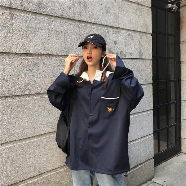 women's clothing casual full patchwork hooded single breasted korean style spring autumn temperament jackets1, Black;brown
women's clothing casual full patchwork hooded single breasted korean style spring autumn temperament jackets1, Black;brown