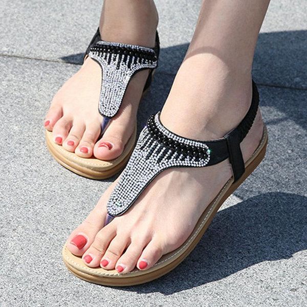 sandals plus size 35-51 nice summer elegant women flat heels full of bling shoes woman ladies shining dress footwear, Black
sandals plus size 35-51 nice summer elegant women flat heels full of bling shoes woman ladies shining dress footwear, Black