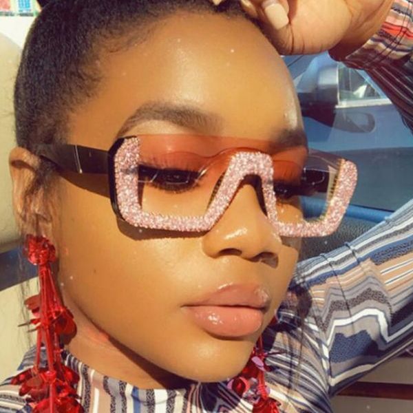 qpeclou 2021 new vintage luxury diamond sunglasses women fashion half square diy sun glasses female big color one piece shades, White;black
qpeclou 2021 new vintage luxury diamond sunglasses women fashion half square diy sun glasses female big color one piece shades, White;black