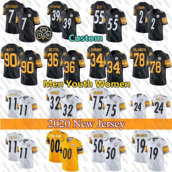 men women pittsburgh steelers 19 juju smith-schuster 55 devin bush 39 minkah fitzpatrick 90 t.j. watt football jerseys black, Black;red
men women pittsburgh steelers 19 juju smith-schuster 55 devin bush 39 minkah fitzpatrick 90 t.j. watt football jerseys black, Black;red