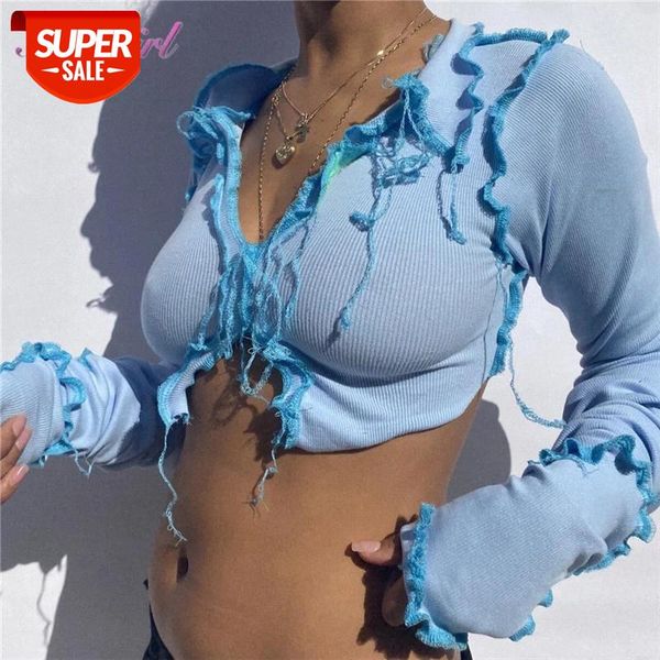 casual long sleeve patchwork cut out crop autumn winter women fashion streetwear outfits tshirts club tees #ev7c, White
casual long sleeve patchwork cut out crop autumn winter women fashion streetwear outfits tshirts club tees #ev7c, White