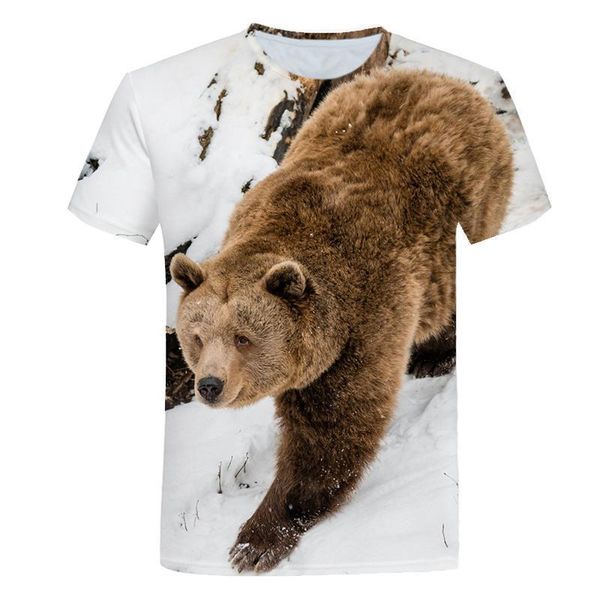russian t shirt bear animal men tshirt casual 3d t-shirt streetwear mens clothing 2020 new summer casual short sleeve s-6xl, White;black
russian t shirt bear animal men tshirt casual 3d t-shirt streetwear mens clothing 2020 new summer casual short sleeve s-6xl, White;black