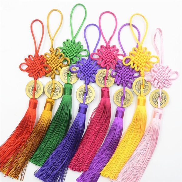 3pcs multicolor polyester chinese knots copper money tassels diy jewelry curtain garments decorative accessories craft tassels h sqcmso
3pcs multicolor polyester chinese knots copper money tassels diy jewelry curtain garments decorative accessories craft tassels h sqcmso