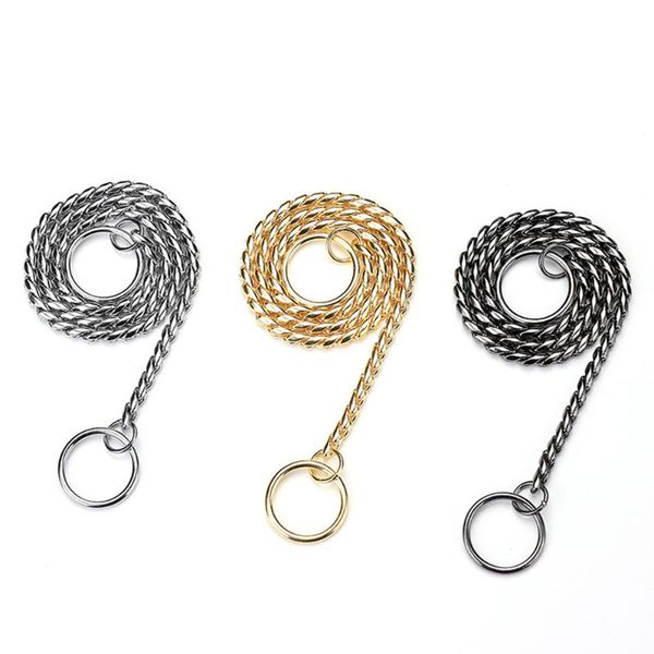dog collars & leashes metal collar chain necklace choker adjustable training gold pet strong p snake for small medium large dogs
dog collars & leashes metal collar chain necklace choker adjustable training gold pet strong p snake for small medium large dogs