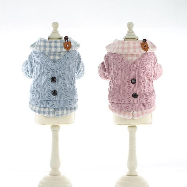 dog apparel pet sweater fall winter 2 colors plaid warm coat clothes soft knitting vest cats chihuahua outfit vest1
dog apparel pet sweater fall winter 2 colors plaid warm coat clothes soft knitting vest cats chihuahua outfit vest1