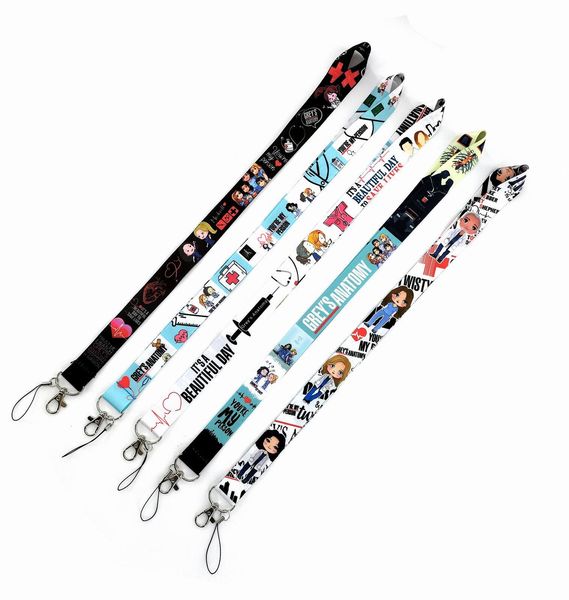 cartoon grey's anatomy medical lanyard straps keychain lanyards for key badges id cell phone rope neck straps doctor nurse accessories
cartoon grey's anatomy medical lanyard straps keychain lanyards for key badges id cell phone rope neck straps doctor nurse accessories