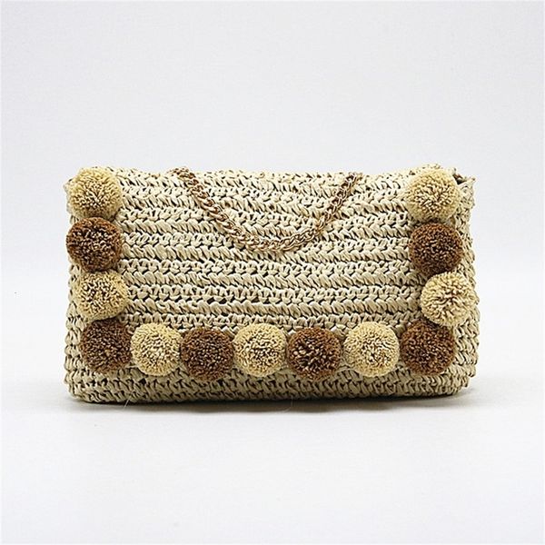 hair ball beach bag straw clutch messenger bag envelope bag women summer chain crossbody bags
hair ball beach bag straw clutch messenger bag envelope bag women summer chain crossbody bags