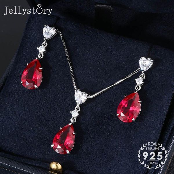 jellystory luxury charm earring 100% real 925 sterling water drop shape ruby gemstone fine jewelry for women wedding engagement, Silver
jellystory luxury charm earring 100% real 925 sterling water drop shape ruby gemstone fine jewelry for women wedding engagement, Silver