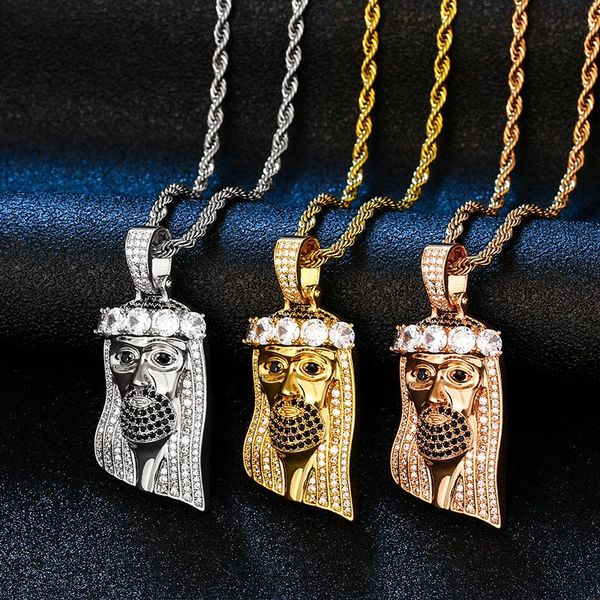 chains hip hop style punk iced out zircon pendant necklace religious jesus men jewels boys and girls anniversary party gift, Silver
chains hip hop style punk iced out zircon pendant necklace religious jesus men jewels boys and girls anniversary party gift, Silver