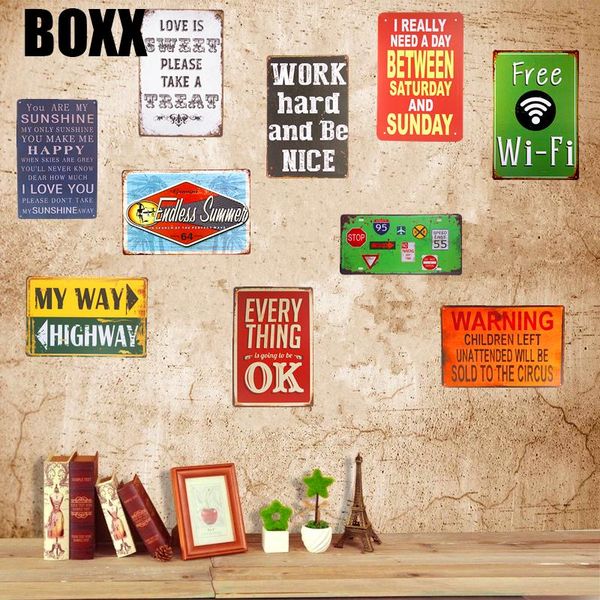vintage metal tin signs sletter sgun poster rustic wall plaque garage home wall sticker decor for wall art decor
vintage metal tin signs sletter sgun poster rustic wall plaque garage home wall sticker decor for wall art decor