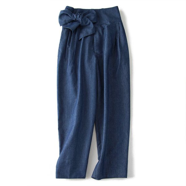 2020 the new under all legs bow waist silk sealing pants h2109 zmhl, Black;white
2020 the new under all legs bow waist silk sealing pants h2109 zmhl, Black;white