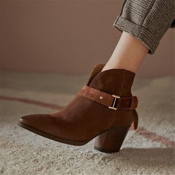 boots pxelena british vintage western cowboy ankle women plus size 34-42 chunky high heels buckle genuine leather 2021, Black
boots pxelena british vintage western cowboy ankle women plus size 34-42 chunky high heels buckle genuine leather 2021, Black