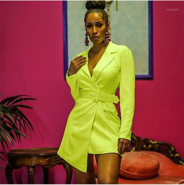women's suits & blazers 2021 fashion women autumn office long sleeve high waist tunic dress blazer ladies business streetwear1, White;black
women's suits & blazers 2021 fashion women autumn office long sleeve high waist tunic dress blazer ladies business streetwear1, White;black