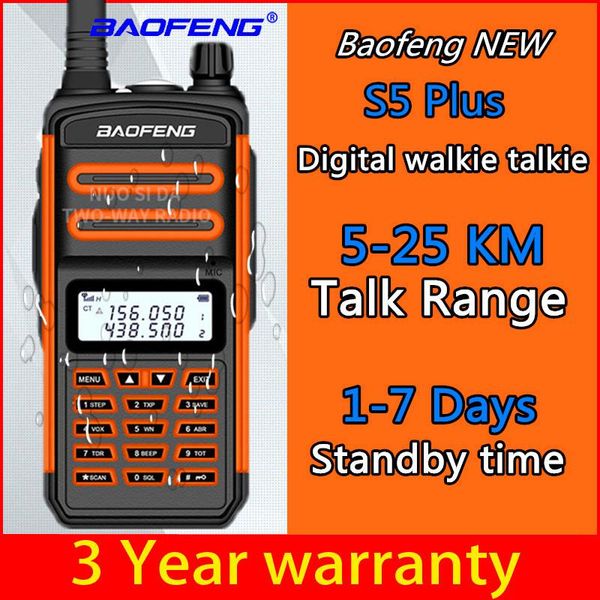 walkie talkie baofeng s5 plus powerful cb radio transceiver 5-25km long range portable for hunt forest city upgrade 5r
walkie talkie baofeng s5 plus powerful cb radio transceiver 5-25km long range portable for hunt forest city upgrade 5r