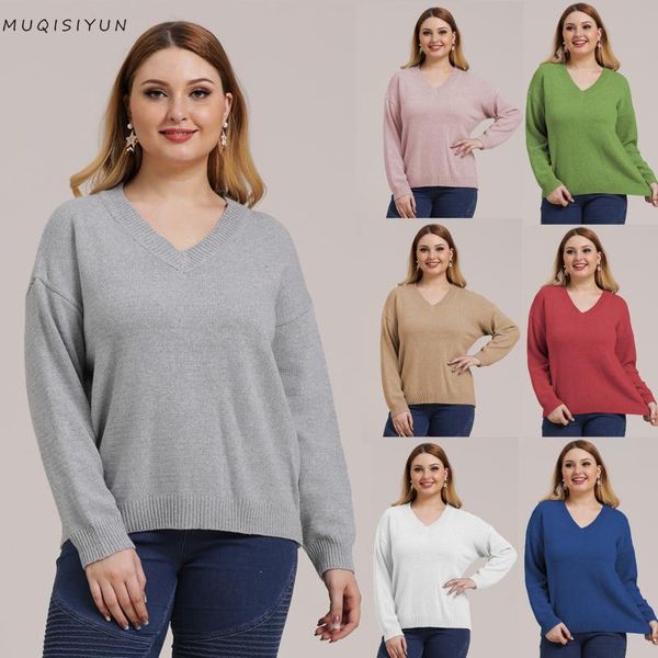 women's sweaters solid color simple women sweater 2021 winter v-neck long sleeve casual versatile warm pullover plus size woman, White;black
women's sweaters solid color simple women sweater 2021 winter v-neck long sleeve casual versatile warm pullover plus size woman, White;black