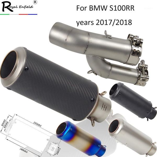 exhaust pipe s1000rr motorcycle full stystem modified muffler middle link carbon fiber cover slip-on for 2021 20211
exhaust pipe s1000rr motorcycle full stystem modified muffler middle link carbon fiber cover slip-on for 2021 20211