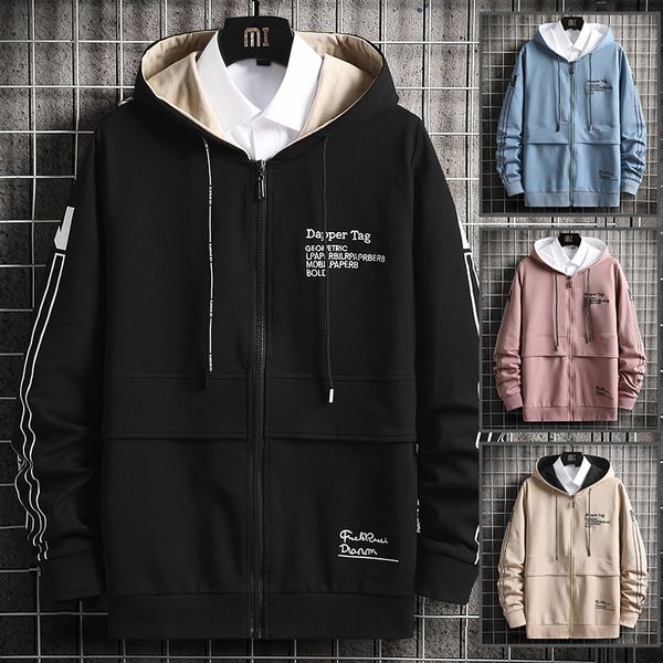 spring autumn fashion men's hoodies high street men clothing sweatshirts casual machine embroidery letter hoodie men, Black
spring autumn fashion men's hoodies high street men clothing sweatshirts casual machine embroidery letter hoodie men, Black