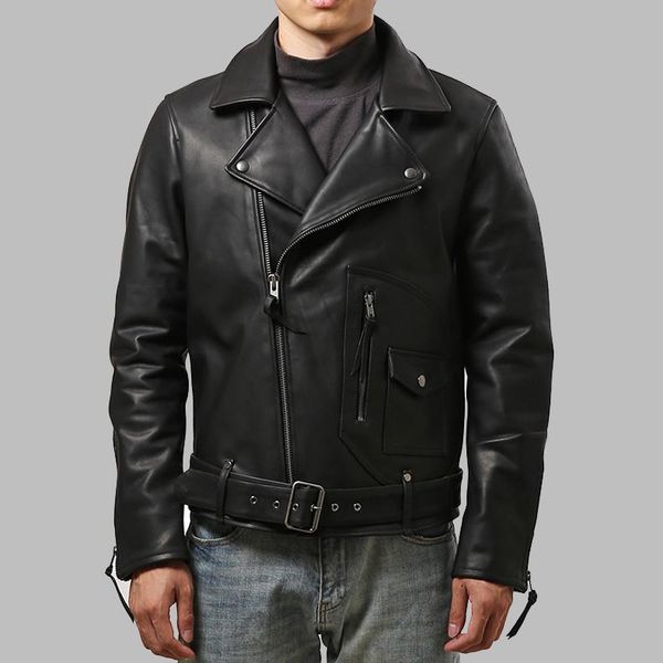 men's leather & faux asian description ha-98919 read size army genuine outerwear cow cowhide rider jacket, Black
men's leather & faux asian description ha-98919 read size army genuine outerwear cow cowhide rider jacket, Black