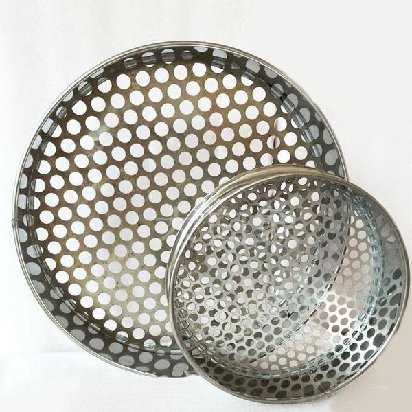 round hole sieve 304 stainless steel mesh sieve 0.5-50mm kitchen bean filter screen fruit blueberry strainer sifter1
round hole sieve 304 stainless steel mesh sieve 0.5-50mm kitchen bean filter screen fruit blueberry strainer sifter1