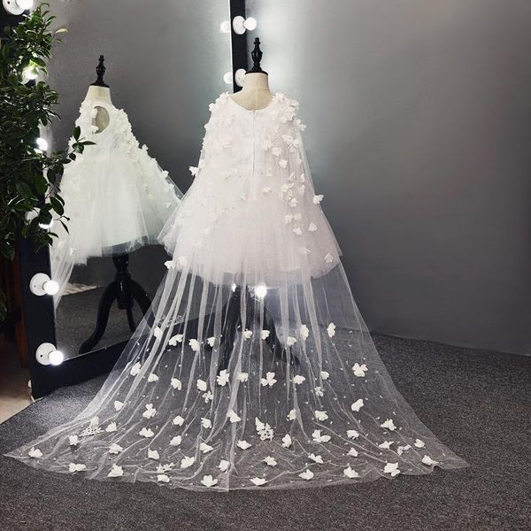 girl's dresses 2021 white lace trailing ball gown flower girl first communion for girls vestidos de comunion princess dress, Red;yellow
girl's dresses 2021 white lace trailing ball gown flower girl first communion for girls vestidos de comunion princess dress, Red;yellow