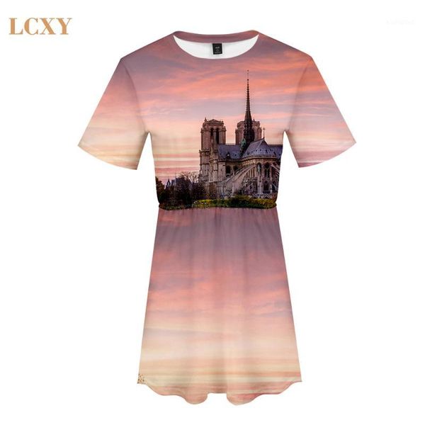 dresses 3d print notre dame de paris long party summer dress women dress1, Black;gray
dresses 3d print notre dame de paris long party summer dress women dress1, Black;gray