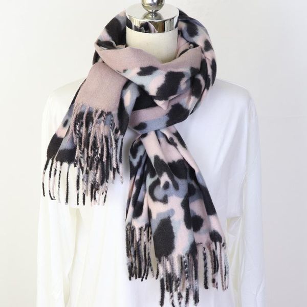 new winter autumn scarf women thick cashmere feel fashion leopard print tassels brushed shawl acrylic warming scarfs for ladies, Blue;gray
new winter autumn scarf women thick cashmere feel fashion leopard print tassels brushed shawl acrylic warming scarfs for ladies, Blue;gray