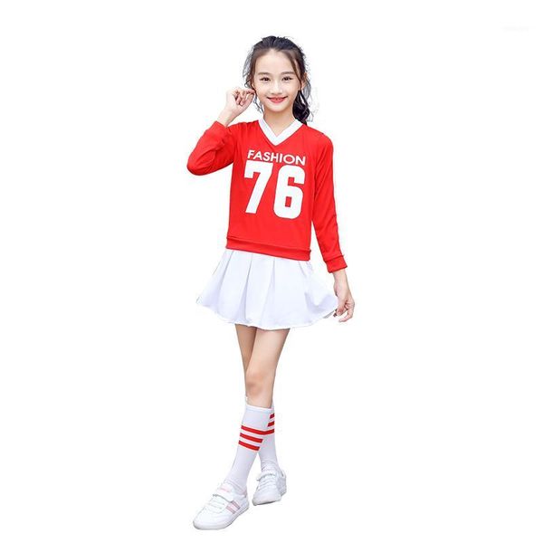 boys and girls long sleeves cheerleading dance costume autumn games opening ceremony costumes jazz dance clothing1, Black;red
boys and girls long sleeves cheerleading dance costume autumn games opening ceremony costumes jazz dance clothing1, Black;red