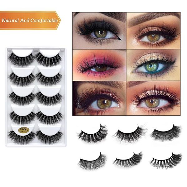 5pairs 3d mink hair false eyelashes dramatic volume fake lashes makeup natural long eye lashes extension beauty wispy eyelashes
5pairs 3d mink hair false eyelashes dramatic volume fake lashes makeup natural long eye lashes extension beauty wispy eyelashes