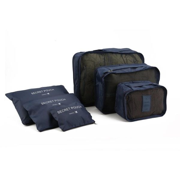 6 pcs/set nylon packing cubes set travel bag organizer large capacity travel bags hand luggage clothing sorting bolsa de viaje
6 pcs/set nylon packing cubes set travel bag organizer large capacity travel bags hand luggage clothing sorting bolsa de viaje