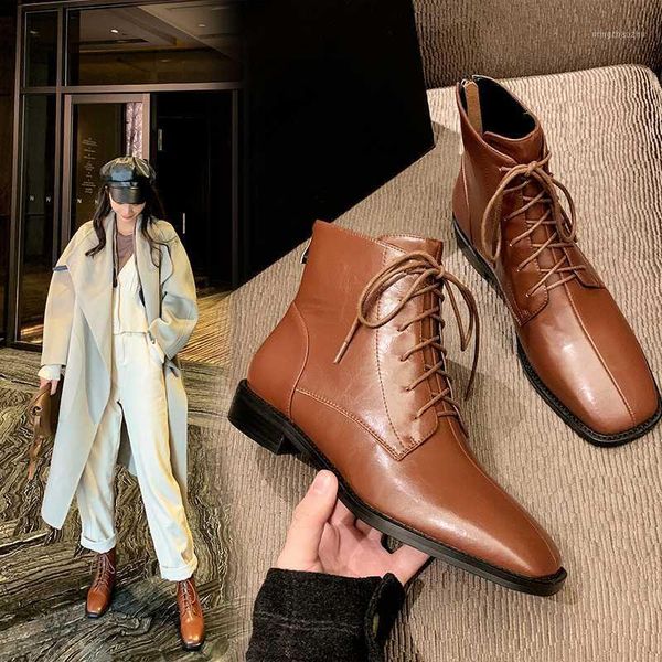 boots ins women ankle natural leather cowhide square head horse oil skin spring and autumn fashion all-match womens boots1, Black
boots ins women ankle natural leather cowhide square head horse oil skin spring and autumn fashion all-match womens boots1, Black