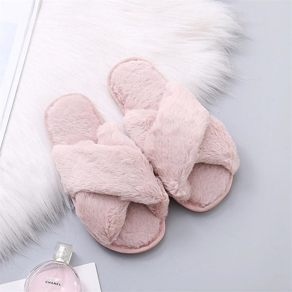 women fluffy winter sandal cross plush open toe sandal soft flat shoes warm faux fur slipper home female shoes wj004 201215, Black
women fluffy winter sandal cross plush open toe sandal soft flat shoes warm faux fur slipper home female shoes wj004 201215, Black